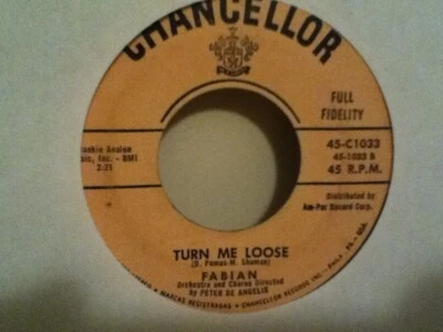 FABIAN       45   SINGLE ,    STOP  THIEF  /  TURN  ME  LOOSE  - Image 1 of 2