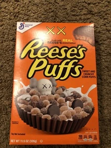 Reese’s Puffs Müsli Limited Edition XX Kaws Companion Rare Same Day Shipping - Bild 1 von 2