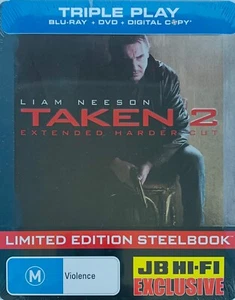 Taken 2 Limited Edition Steelbook NEW BLU-RAY SEALED Region B Free Tracked Post - Picture 1 of 3