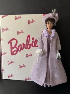 Vintage Barbie Doll Clone Gown & Coat Clothing HandMade Custom Set - Picture 1 of 24