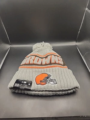 Gorro Cleveland Browns 2024 New Era Sideline Sport cinza malha NFL NOVO COM ETIQUETAS OSFA - Imagem 1 de 4