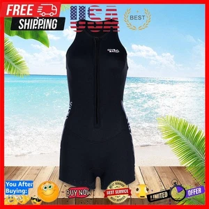 Muta da donna in neoprene 2 mm pezzo unico costume da bagno senza maniche costume da immersione per nuoto - Foto 1 di 18