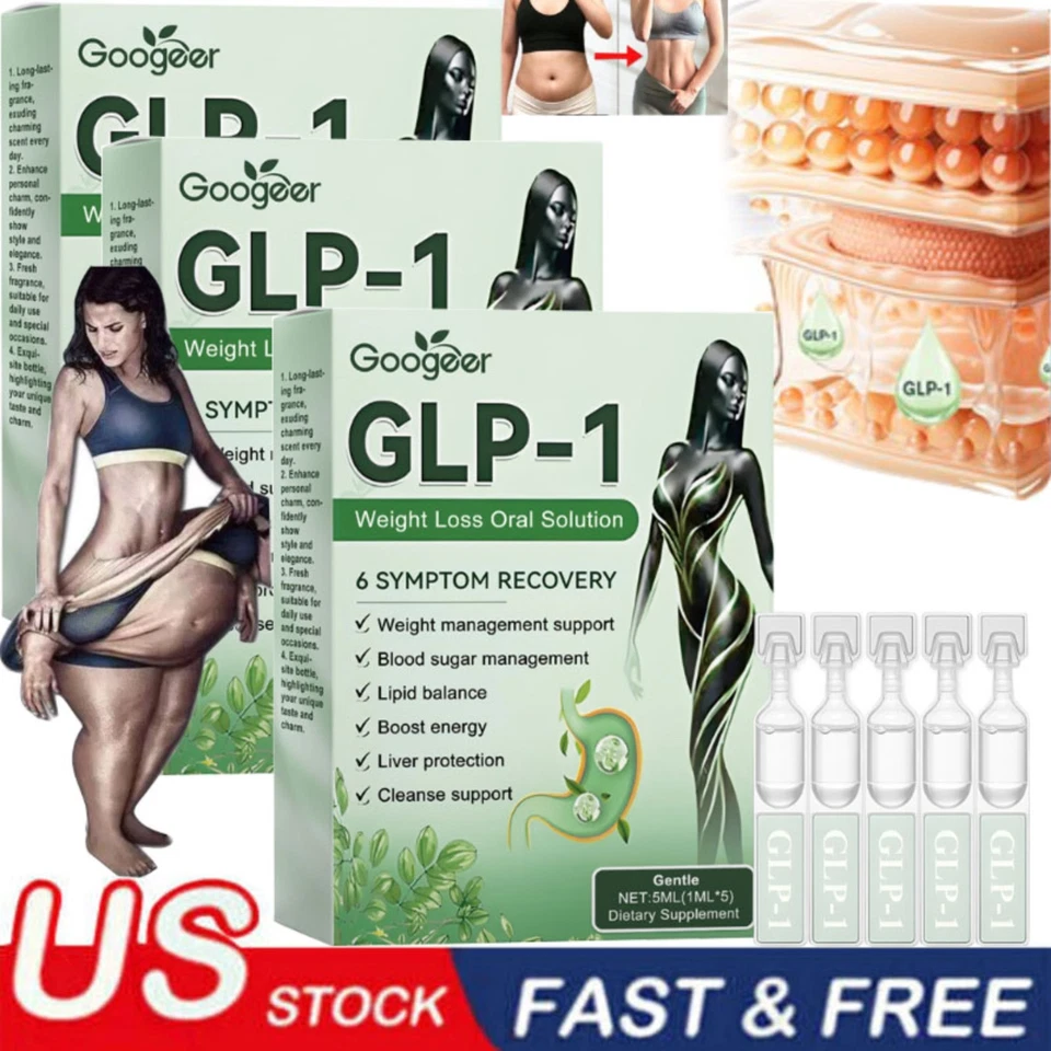 Solución de salud 6 en 1 líquido oral para pérdida de peso y apoyo de azúcar en la sangre ~ EE. UU. Foto 1 de 4