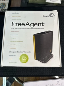 Seagate FreeAgent 320GB External Desktop USB 2.0 Drive ST303204FDA1E1-RK READ - Picture 1 of 5