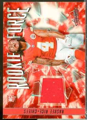 Rashee Rice Card 2023 Absolute Rookie Force Jerseys #17  - Image 1 of 2