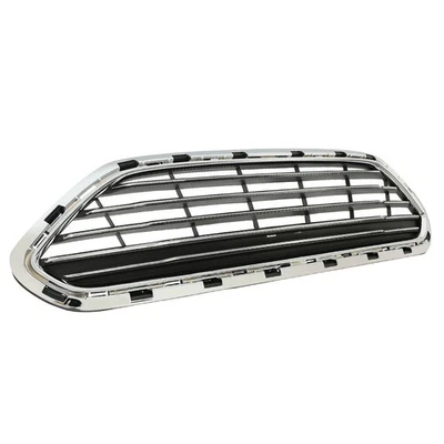 HECASA For 2014-2019 Ford Fiesta 4DR 15 16 17 18 Front Chrome Upper Grille Grill - Image 1 of 4