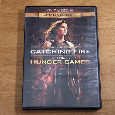 The Hunger Games and Catching Fire 2-Movie Set (DVD 2014) -- - Image 1 of 2