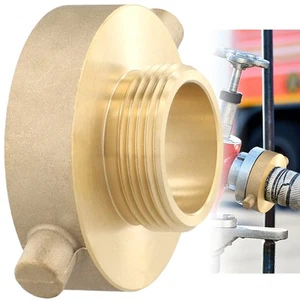 Fire Hydrant Adapter 2-1/2 NST (NH) Female x 1-1/2 NST (NH) Male Hose Adapte - Picture 1 of 6
