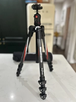 Manfrotto BeFree Carbon Fibre Travel Tripod with Ball Head –  (MKBFRC4-BH) - Image 1 of 4