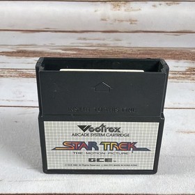 Vectrex Star Trek The Motion Picture Game Cartridge 1982
