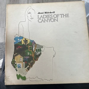 Joni Mitchell Ladies Of The Canyon 1970 Uk Reprise vinyl Lp Rslp 6376 - Picture 1 of 14
