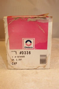 ACDELCO DISTRIBUTOR CAP #D336 N.O.S. - Picture 1 of 2