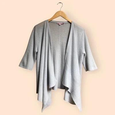 Cárdigan Suéter Azul Bebé Mujer CALYPSO St. Barth Tejido Cachemir Drapeado Tejido M Foto 1 de 4