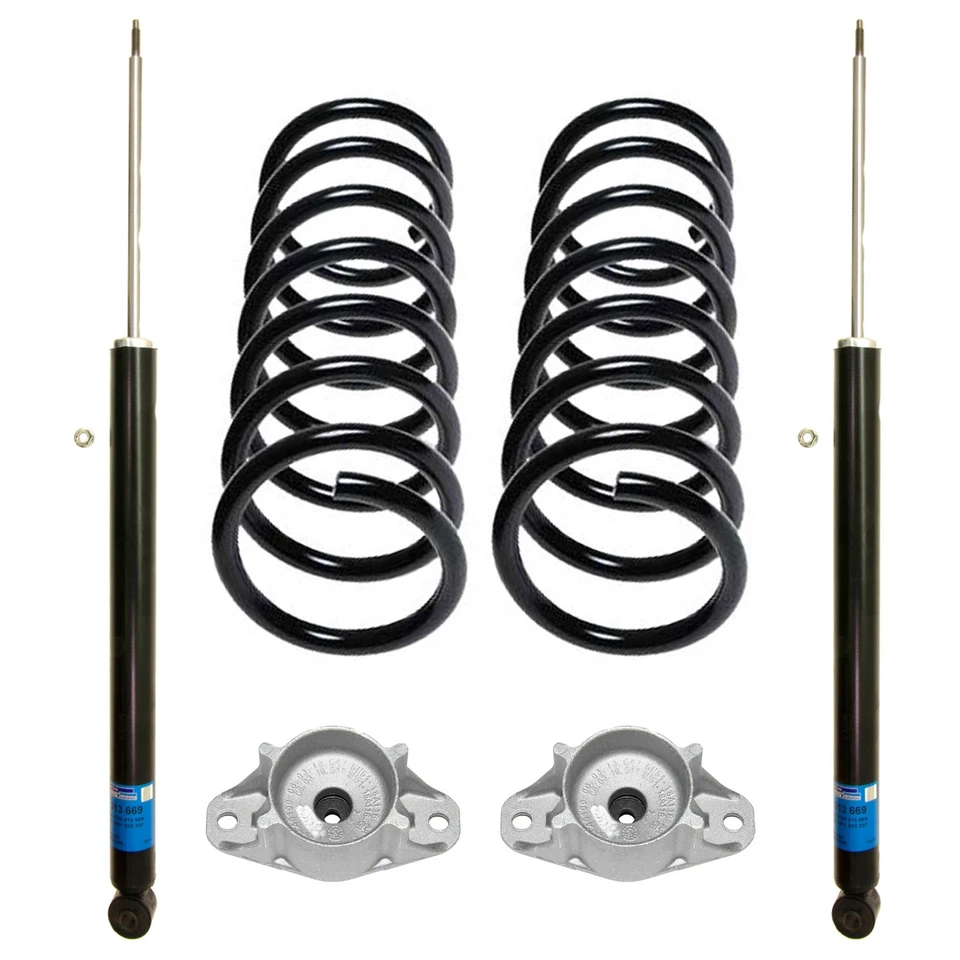 Kit de muelles helicoidales y amortiguador trasero Sachs Lesjofors para V50 2.4i tracción delantera 08-10 Foto 1 de 1