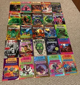 GOOSEBUMPS 25 book lot HORRORLAND You Choose the Scare NIGHT OF THE LIVING DUMMY - Bild 1 von 19