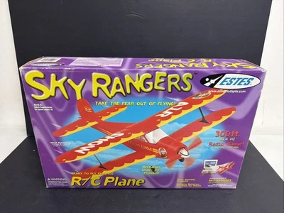 RARE 2002 Estes Sky Rangers Radio Control RC Plane EST4101 Pappy's Air Show P.17 - Image 1 of 3