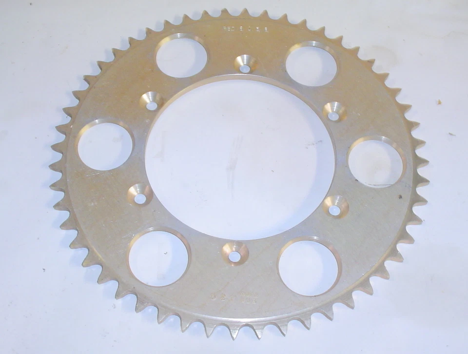 PIÑÓN TRASERO ALUMINIO 52 DIENTES SUZUKI PE175 RM250 DR RM400 PBI Foto 1 de 1