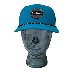 Adult Snapback Hat Titleist Golf Blue and Black Adjustable One Size - Picture 1 of 11