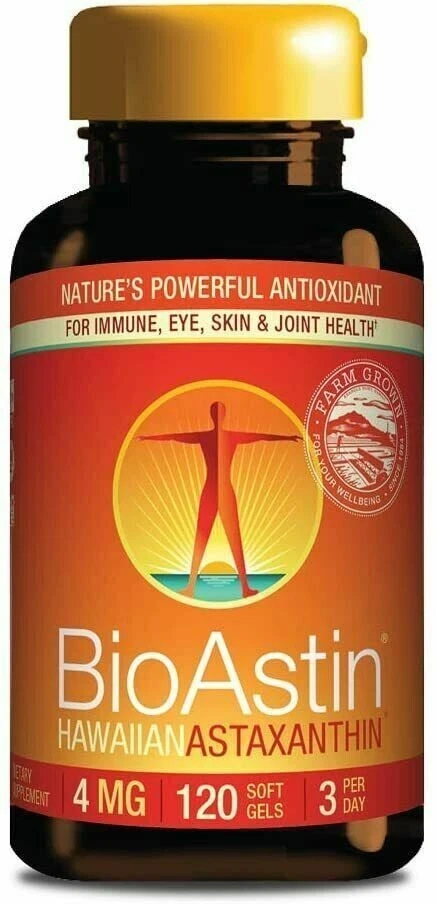 120 软凝胶 BioAstin 夏威夷 Astaxanthin Nutrex 夏威夷 4 毫克有效期至 05/2027 保修 & 延长技术支持 — 第 1/1 张图片