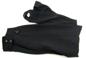 Vintage 80er Edelweiß Steigbügelhose Damen 10 L schwarz 26 x 29 Wollmischung USA - Bild 1 von 12