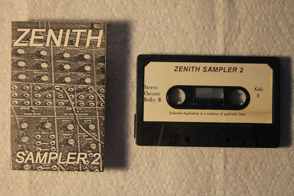 V/A - Zenith Sampler 2 cassette Vernal Equinox Wavestar Kit Watkins 1993 TESTED - Image 1 of 1