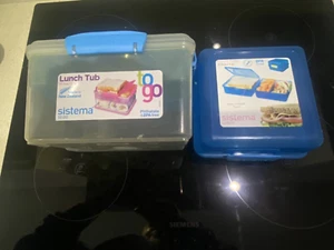 2 x Sistema Lunch Tub 2.3L and Lunch Cube 1.4L - Picture 1 of 9