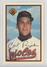 1989 Bowman Collector's Edition (Tiffany) Cal Ripken Jr #9 HOF