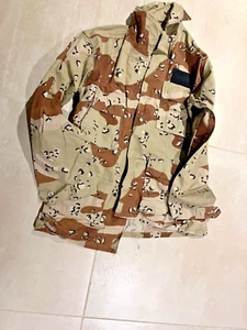 6 color bdu shirt, desert storm, new old stock,small short 1990 - Picture 1 of 3