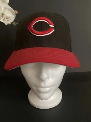 Cincinnati Reds MLB Baseball New Era 59 Fifty Red Black 6 7/8 54 Cm Fitted Hat - Image 1 of 4