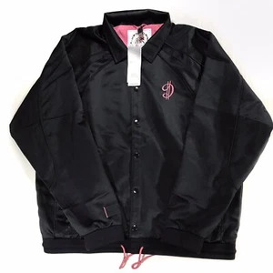 Adidas Dame Dolla EXTPLY Jacket Men's Black/Pink Basketball (GU0180) Size M - Picture 1 of 9