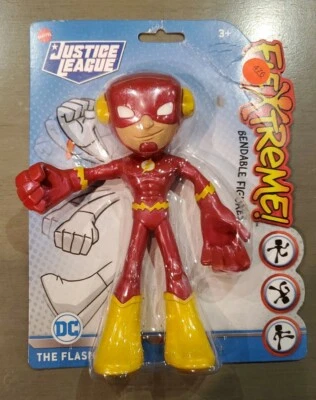  Figura de acción Mattel DC Universe Justice League Flextreme THE FLASH flexible 7” Foto 1 de 2