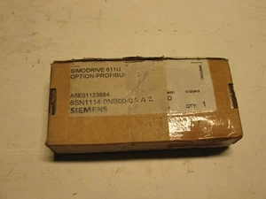 NUEVO EN CAJA SIEMENS 6SN1114-0NB00-0AA2 SIMODRIVE 611U PROFIBUS VER-D A0999 - Imagen 1 de 3