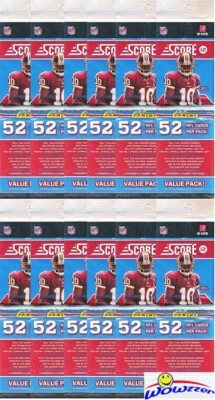 (12) 2012 Score Football Factory Sealed JUMBO FAT Packs-624 Cards! Wilson RC YR - Image 1 of 2