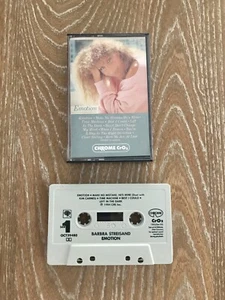 Barbara Streisand Emotion Cassette Tape Chrome Cr02 1984 CBS Records - Picture 1 of 5