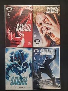 SAVAGE #1-4 Shadowline Image Comics Steve Niles Mike Mayhew Complete Set Horror - Picture 1 of 17