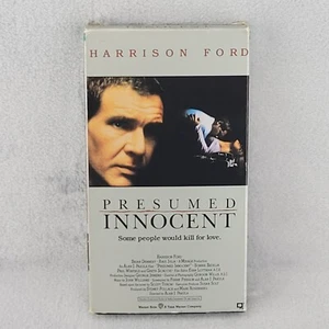Presumed Innocent VHS 1990 Harrison Ford Brian Dennehy Raul Julia TESTED - Imagen 1 de 10