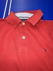 Red Men's Tommy Hilfiger Polo T-Shirt 