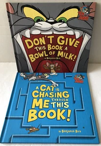 Tom & Jerry Don't Give This Book a Bowl of Milk! & A Cat Is Chasing Me Ben Bird - Imagen 1 de 7