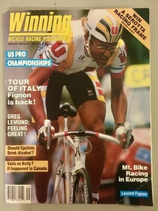 Vintage Original Winning Bicycle Racing Magazine 1989 - Picture 1 of 8