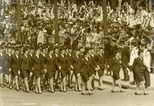 France Paris July 14 First Women's Parade Military Old Photo 1971 - Imagen 1 de 3