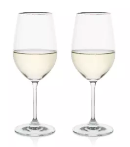 Riedel Crystal Vinum Set of 2 Wine Crystal Glasses, Platinum Riesling Grand Cru - Picture 1 of 7