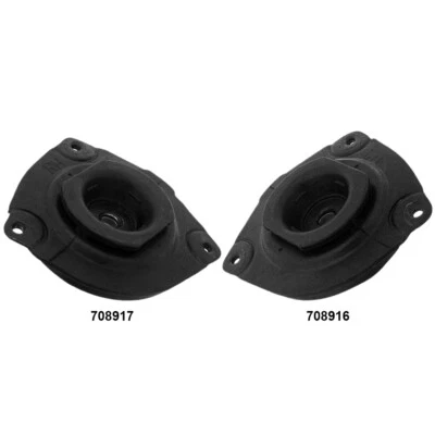 Soporte de puntal de suspensión delantera izquierda y delantera derecha 2 piezas para Nissan Versa 1,8 L, 1,9 L Foto 1 de 3
