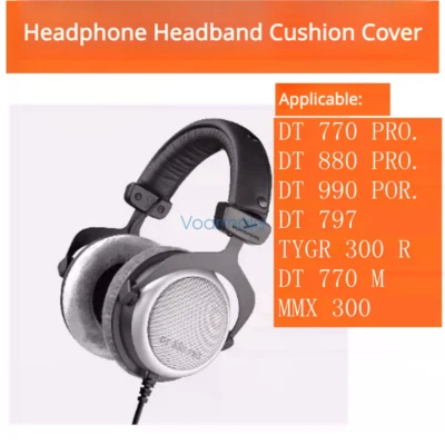 Headband Cushion Cover For Beyerdynamic DT770PROm DT880PRO DT990PRO797 Headphone - Image 1 of 4