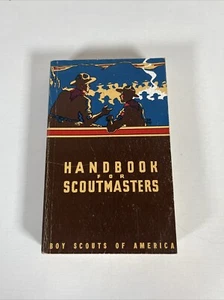 1947 Boy Scouts of America BSA Handbook For Scoutmasters Book Manual 4th Edition - Picture 1 of 5
