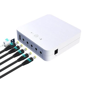 Mini UPS Uninterrupted Power Supply 13200Mah 48.84Wh Lithium Ion Backup Battery - Picture 1 of 8