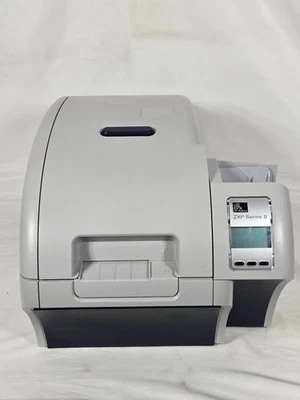 Zebra ZXP Series 8 ID Card Printer Powers On - Untested - Image 1 of 4