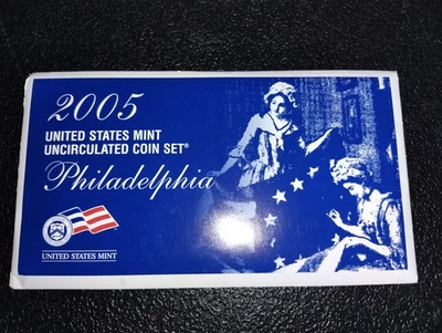 2006 Philadelphia Uncirculated Coin Set US Mint OGP and COA - Image 1 of 3