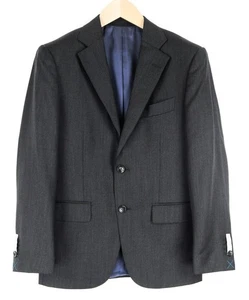 SUITSUPPLY Blazer Men's UK36S Grey Pure Wool Napoli Super 110's Classic Fit * - Picture 1 of 8