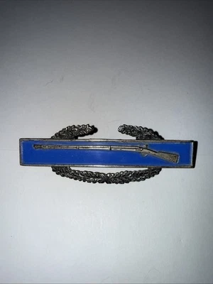 Original USGI US Army Vintage Sterling Silver WW2 Combat Infantry Badge - Изображение 1 из 4
