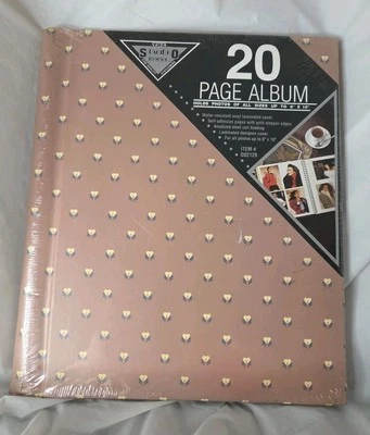 Vintage Country Flowers Photo Album NEW Floral 20 Self Adhesive Pages Sealed Pkg - Image 1 of 4